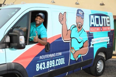 Technician in Acute Heating & Cooling Truck